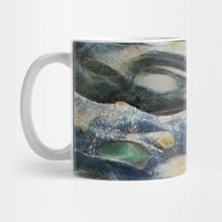 Abstract fabulous beach rocks Mug